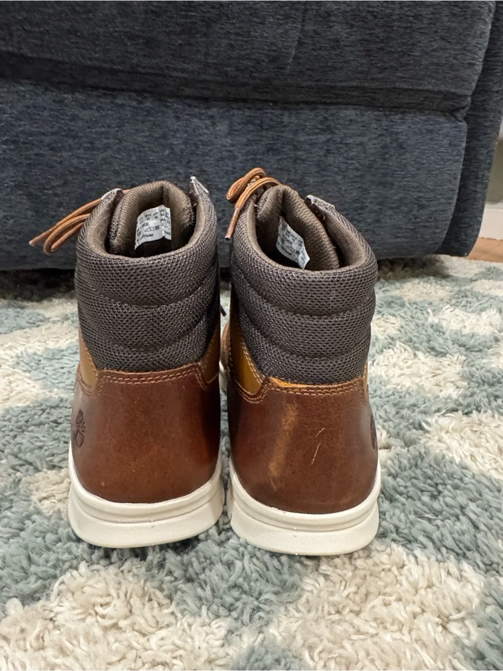Men’s Timberland Graydon brown leather sneaker boot size 11